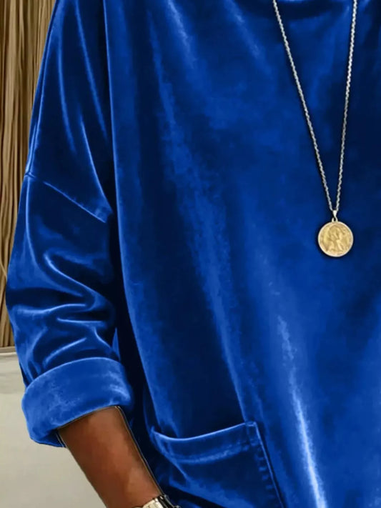 Dagfrid hoodie i sammet
