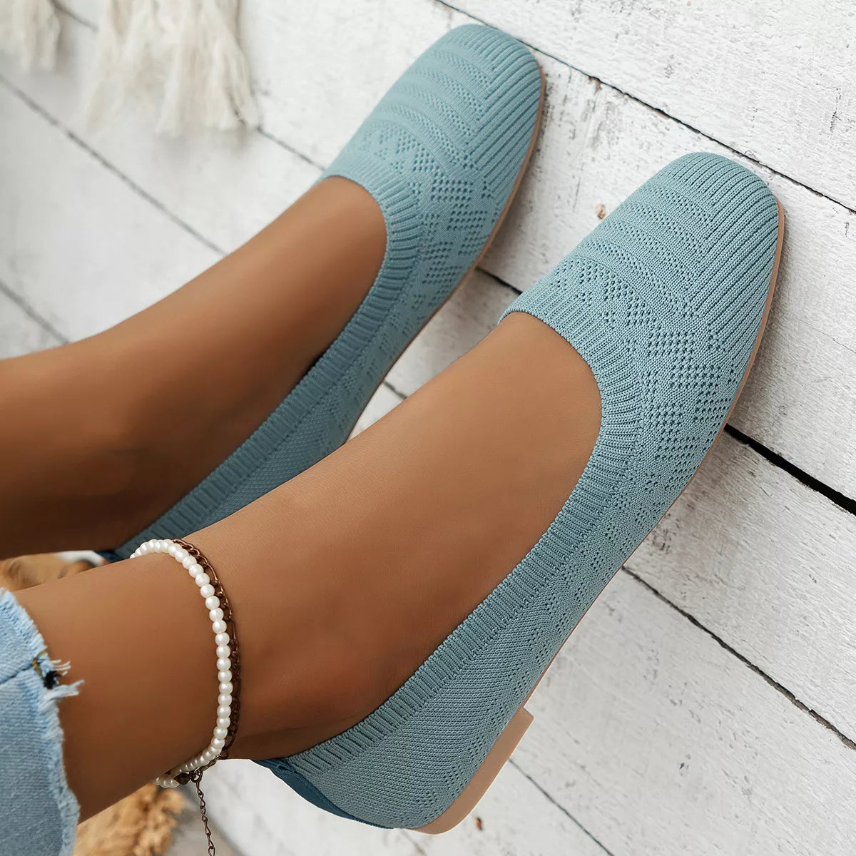 Eleni slip-ons i mesh