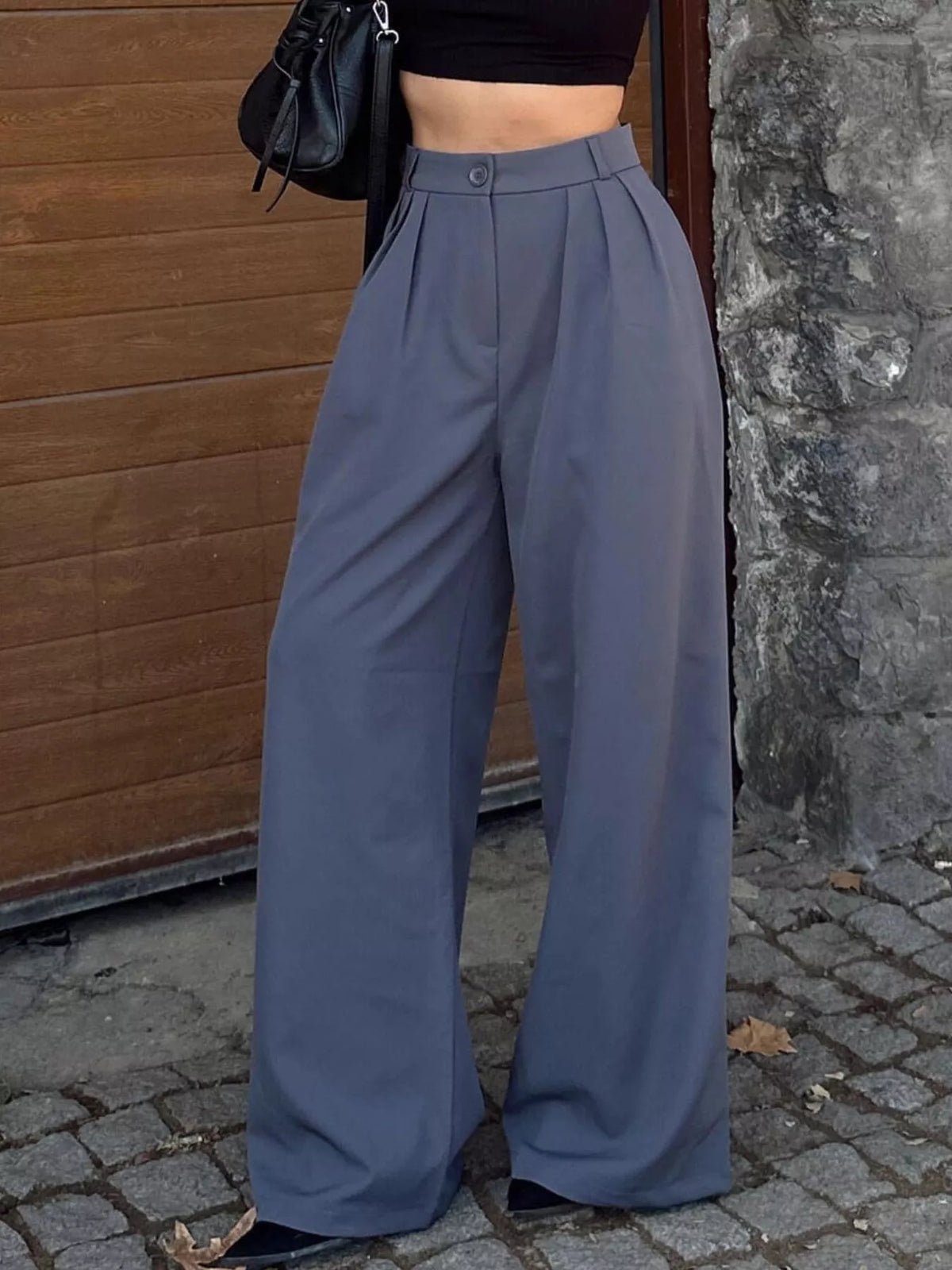Judit högmidjade byxor