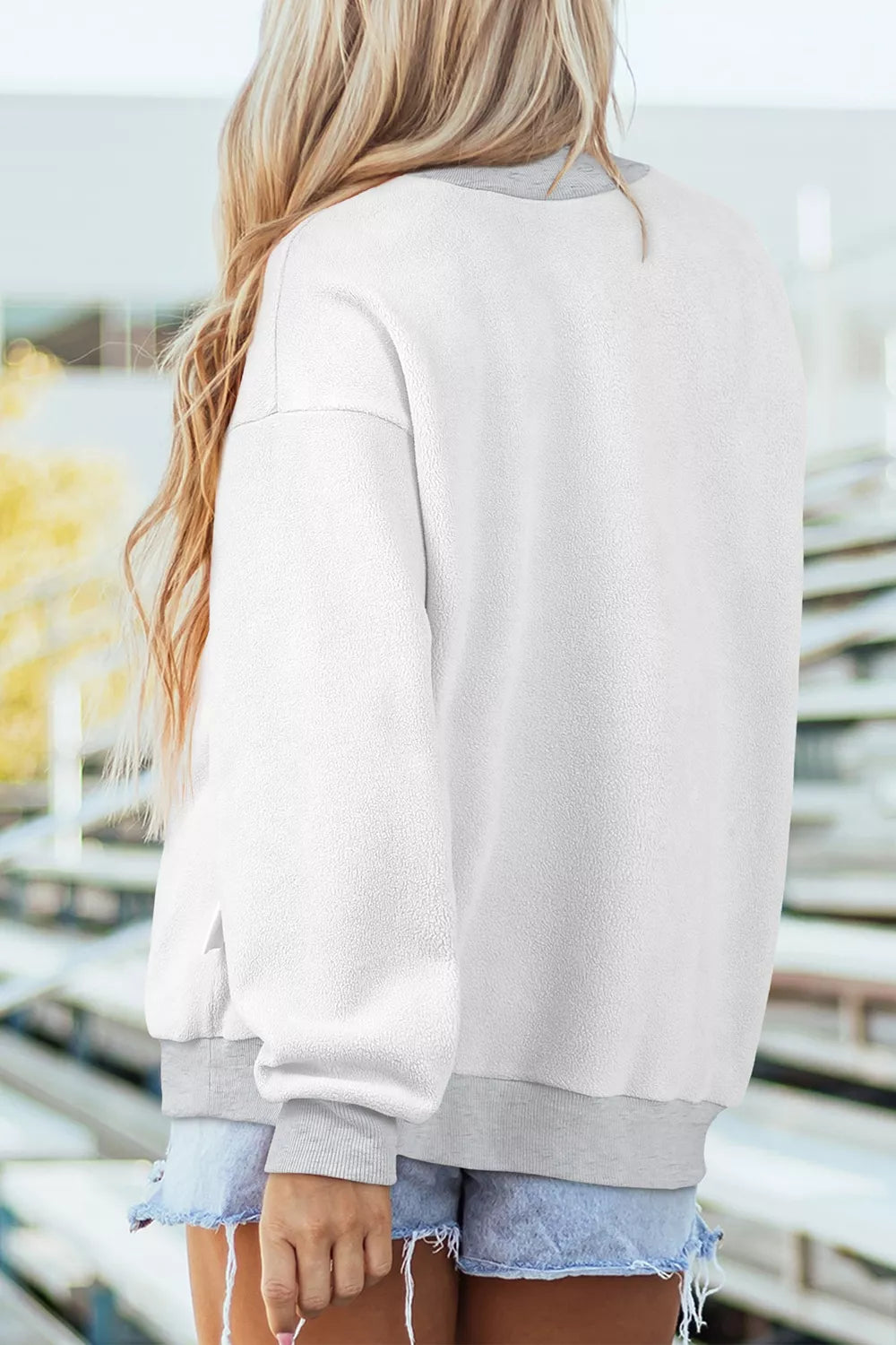 Bothild sweatshirt med pumpamotiv