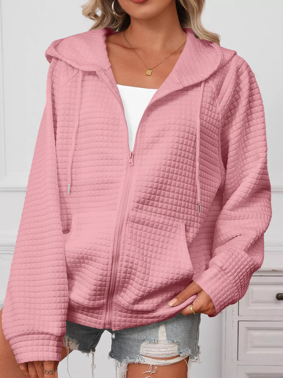 Nova quiltad hoodie