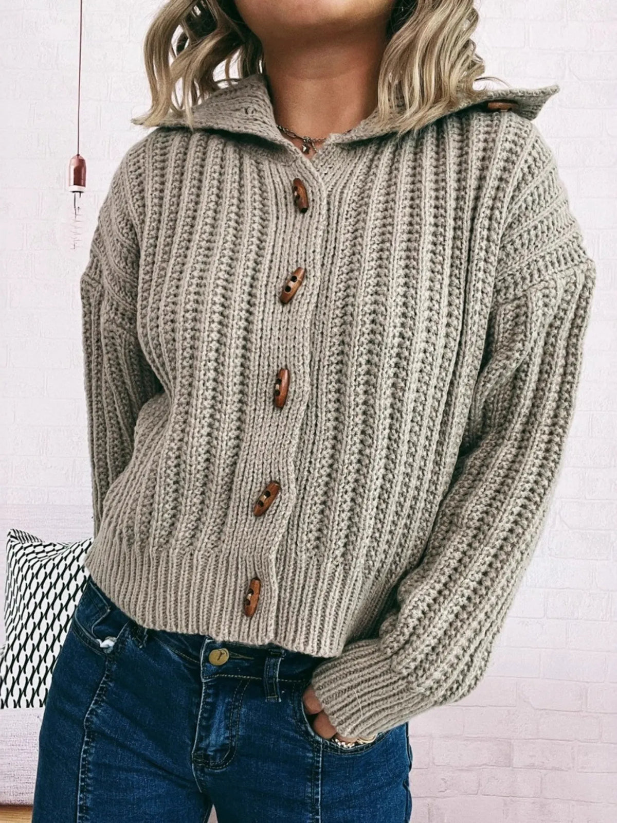 Zelda croppad cardigan