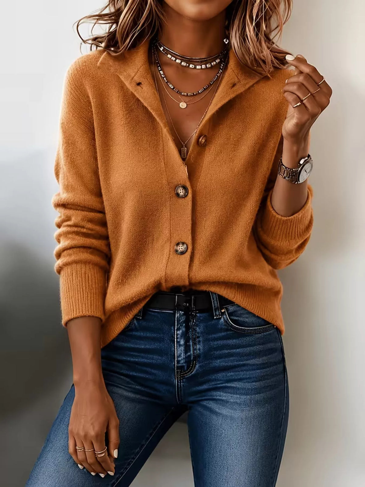 Maddie knäppt cardigan