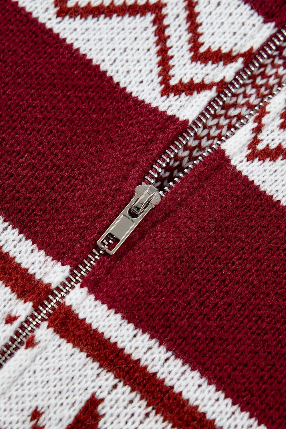 Viveka geometrisk cardigan