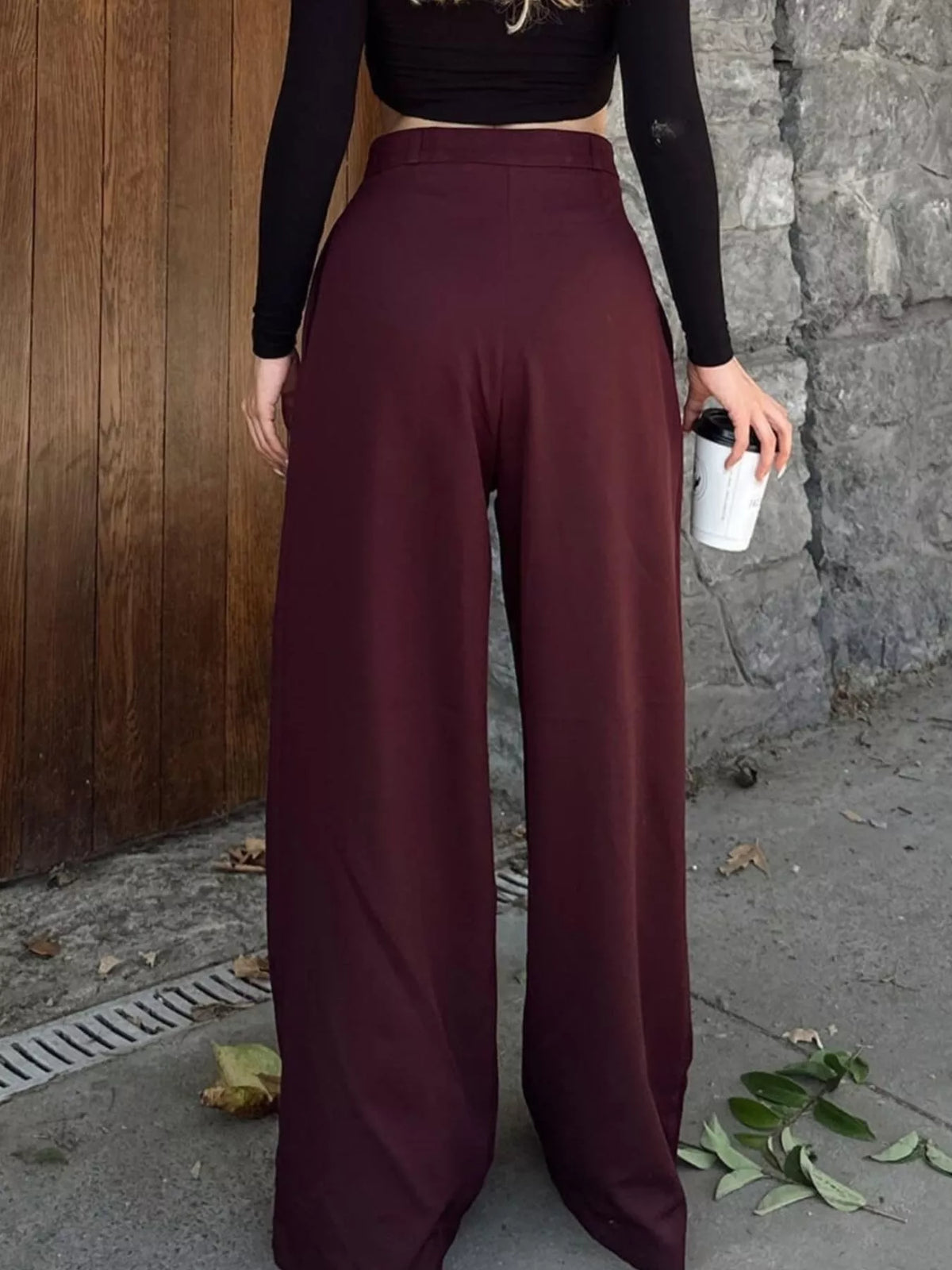 Judit högmidjade byxor