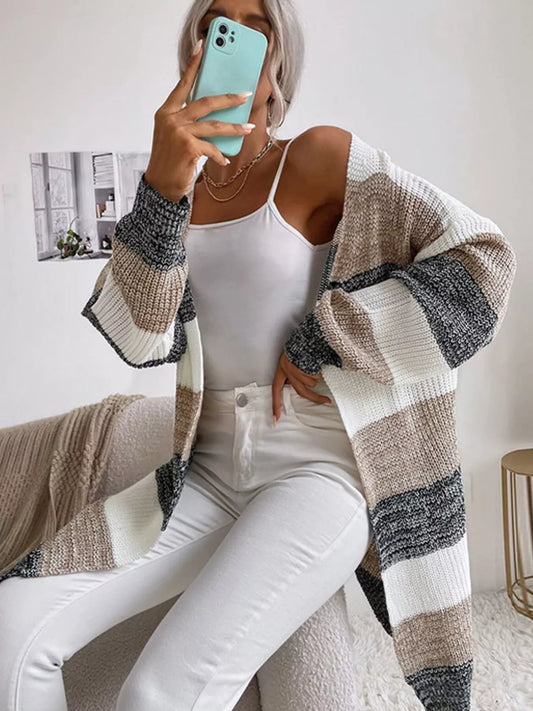 Melina randig cardigan
