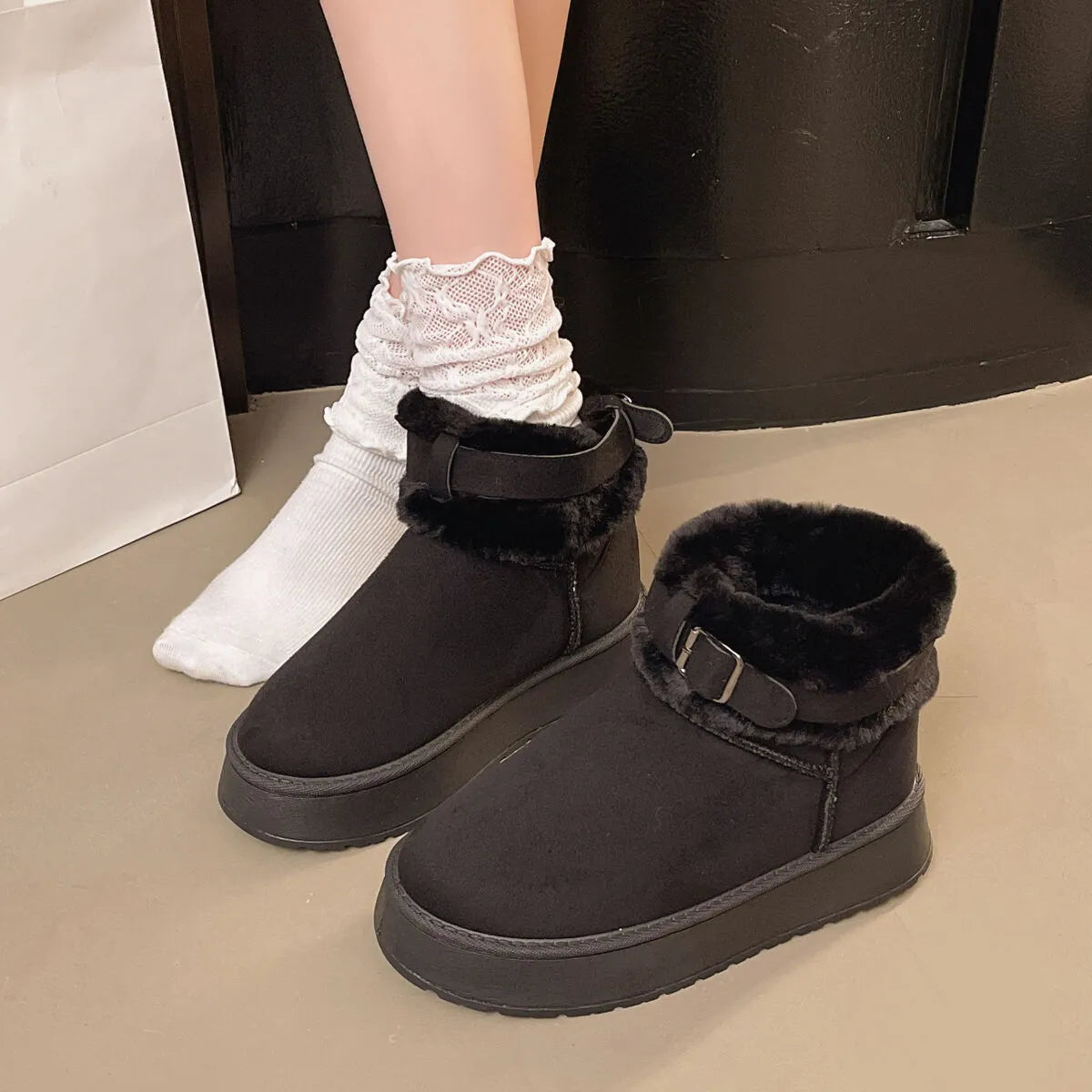 Liesel fleecefodrade boots