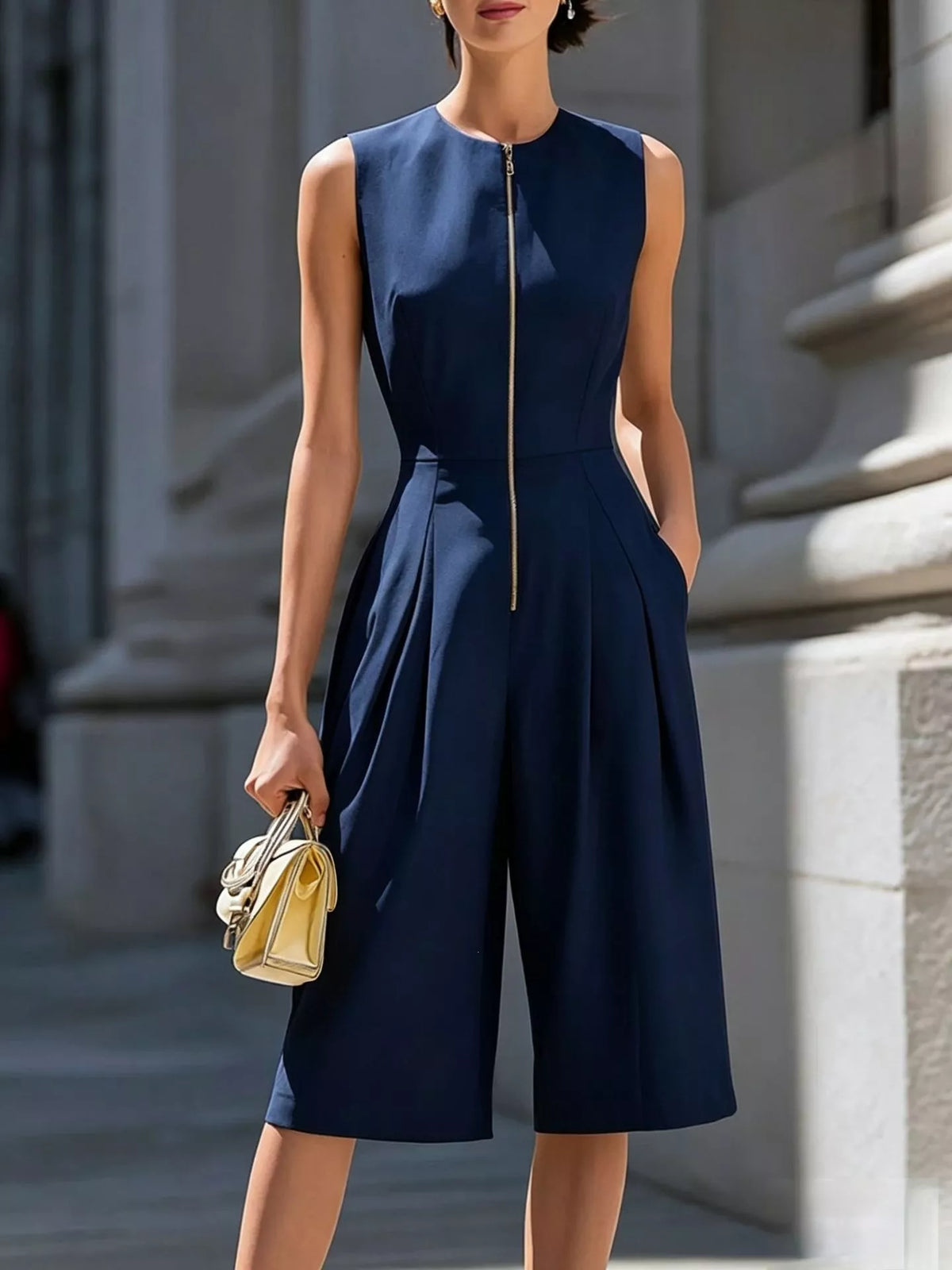 Lorena ärmlös jumpsuit