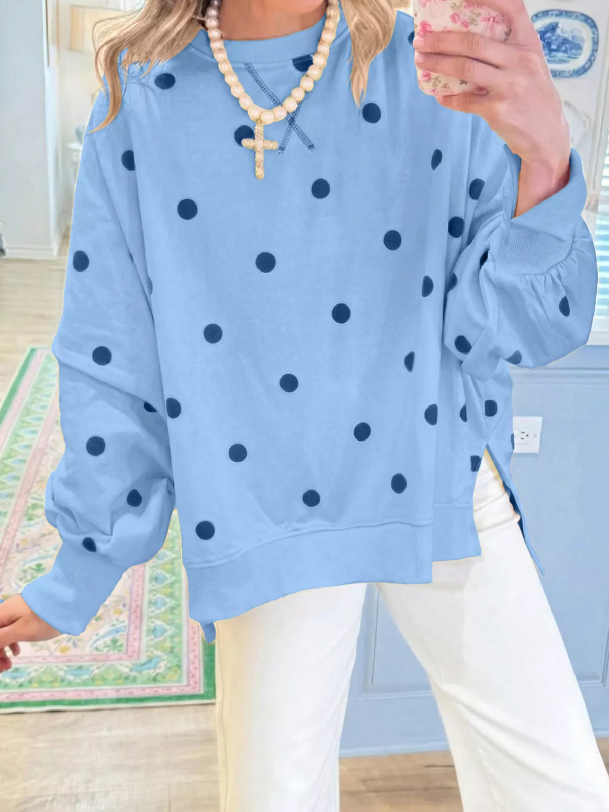 Aurore prickig sweatshirt