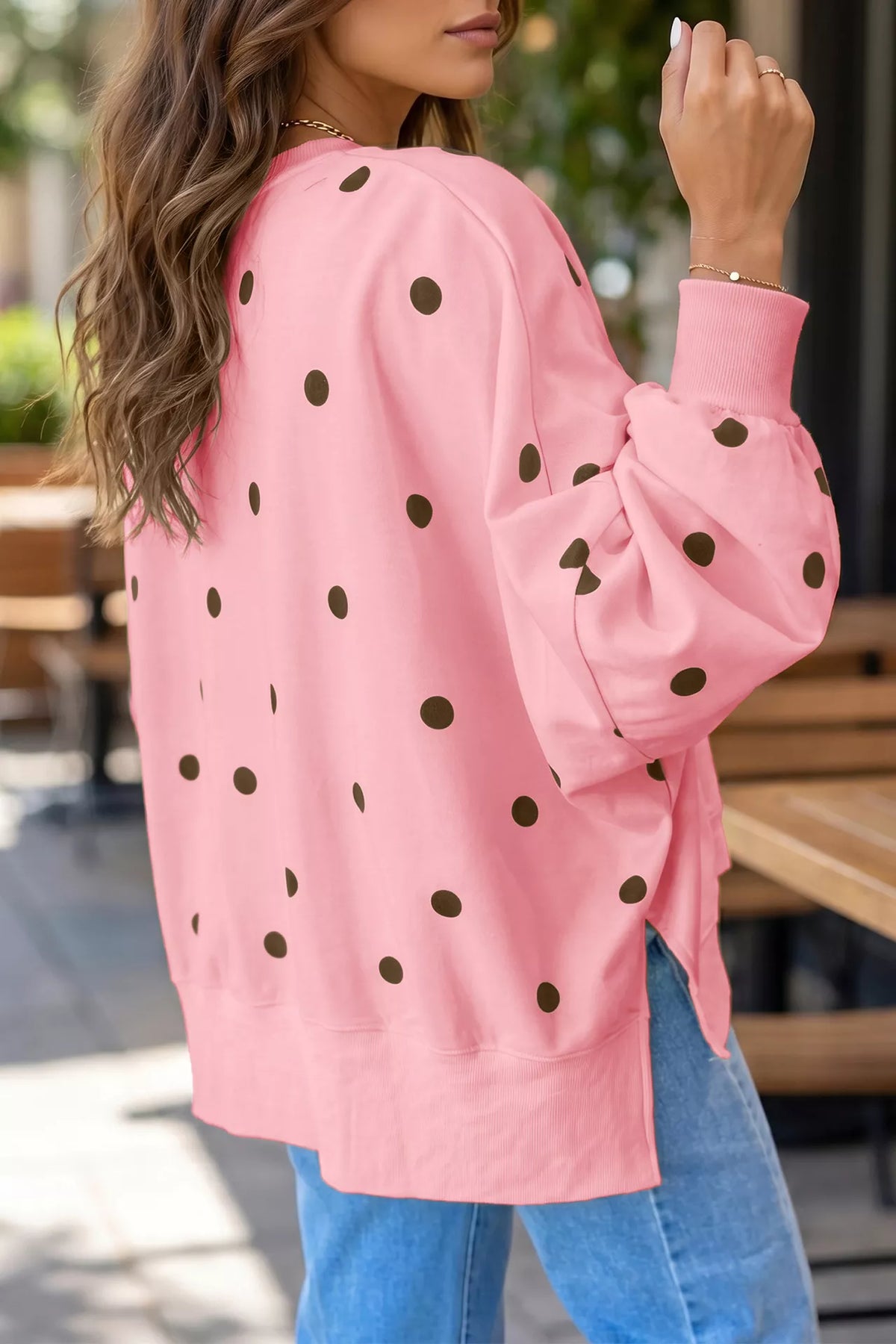 Aurore prickig sweatshirt