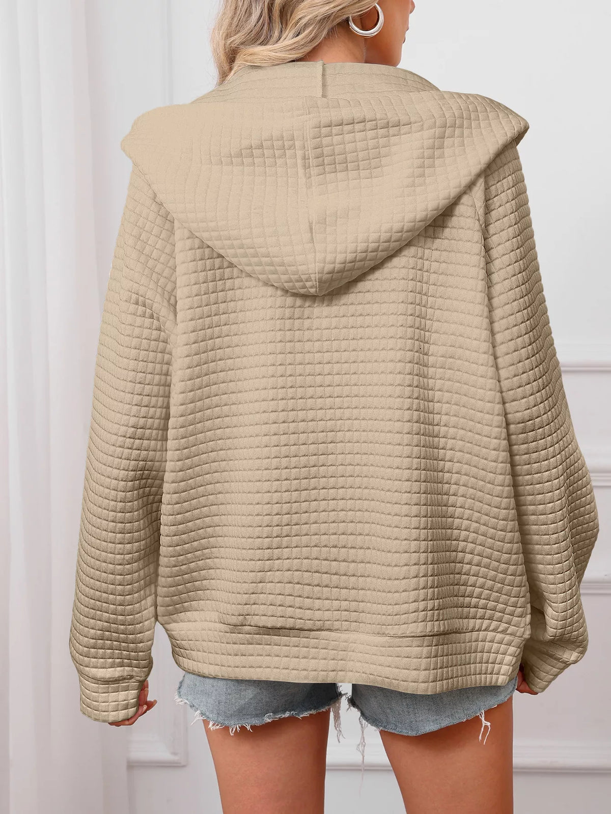 Nova quiltad hoodie
