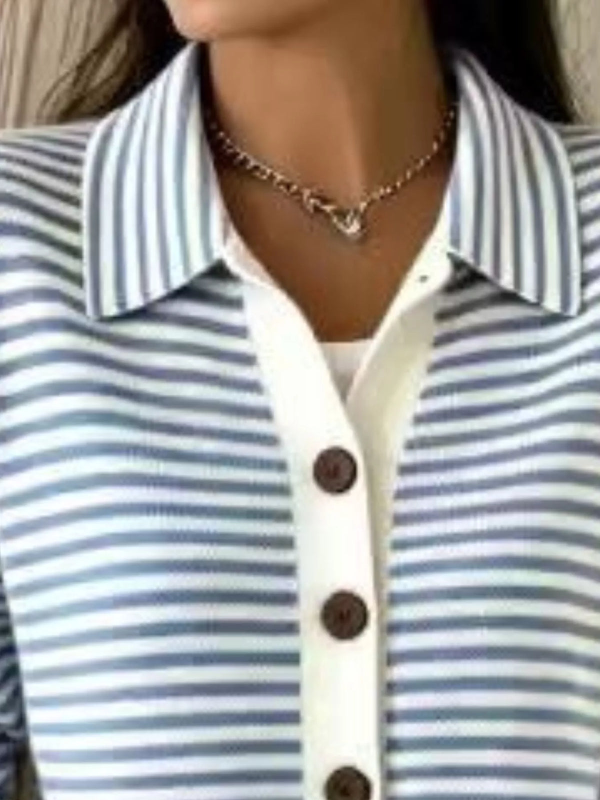 Aglaia randig cardigan
