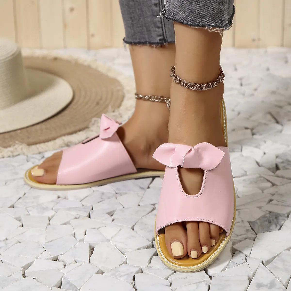 Mariella sandaler med cutout