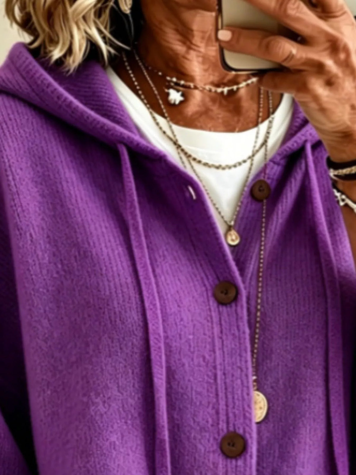 Sibylla avslappnad cardigan