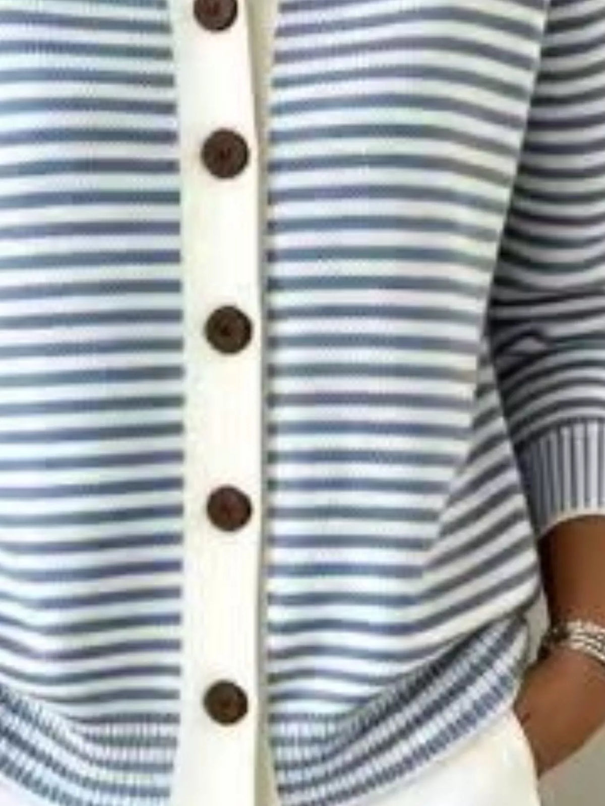 Aglaia randig cardigan