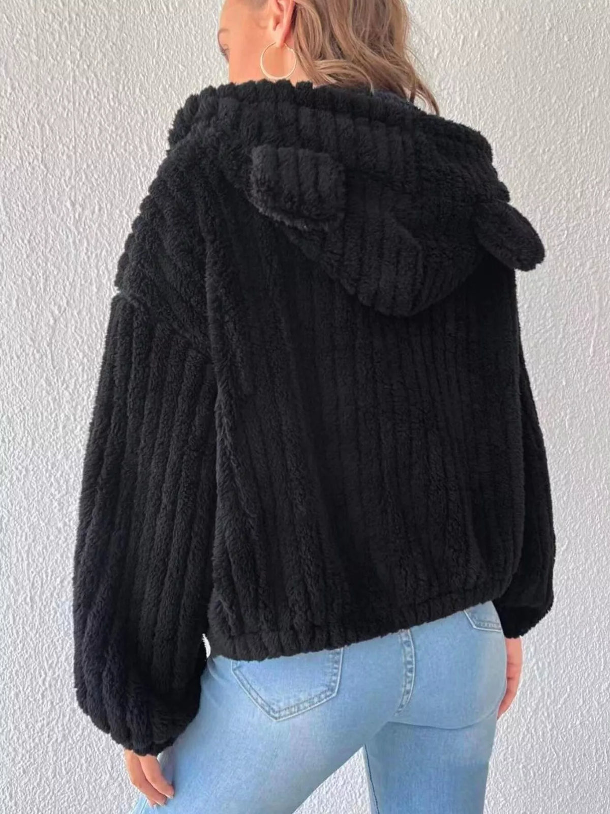 Yvonne hoodie med öron