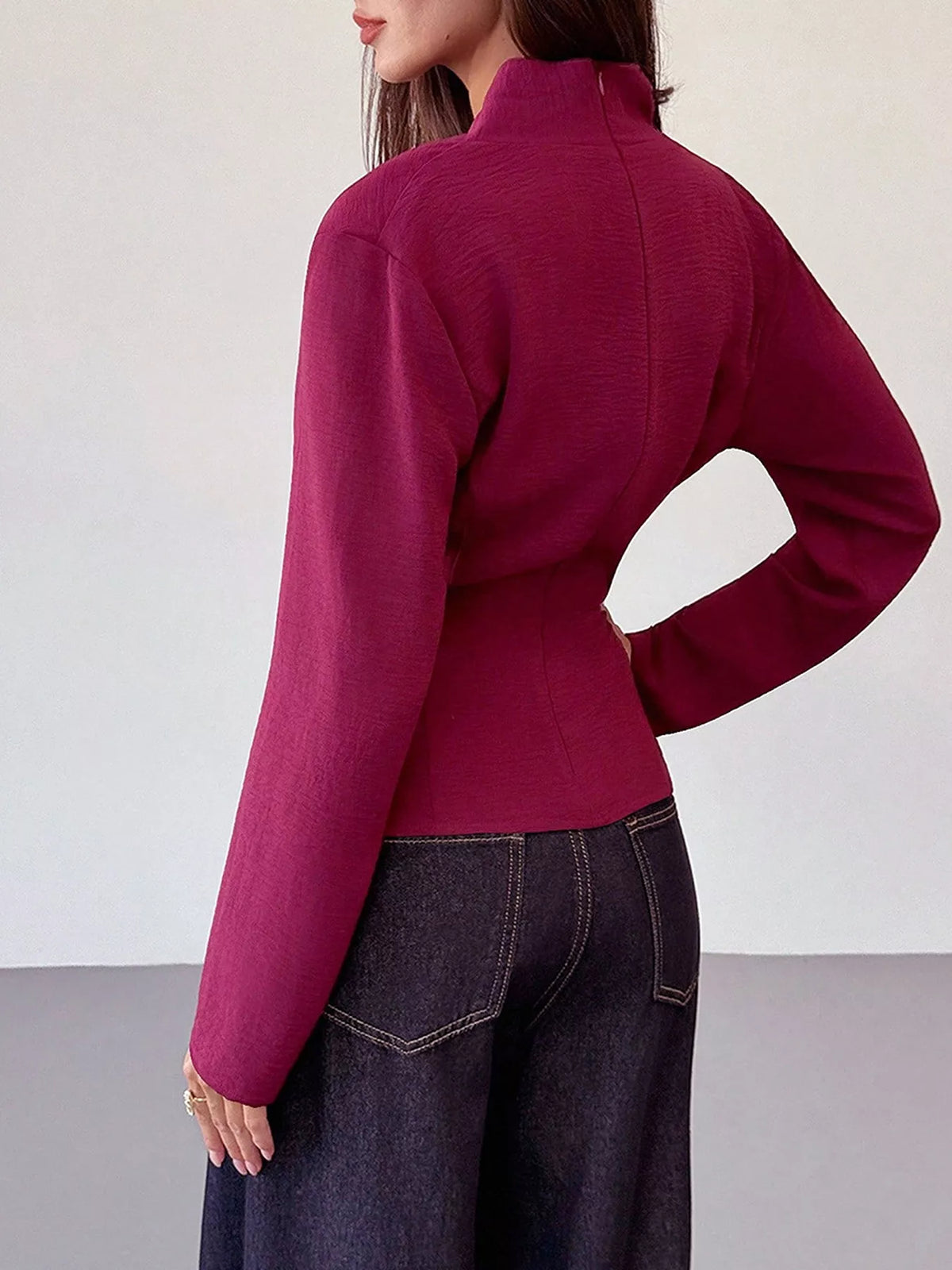 Eva rynkad blus
