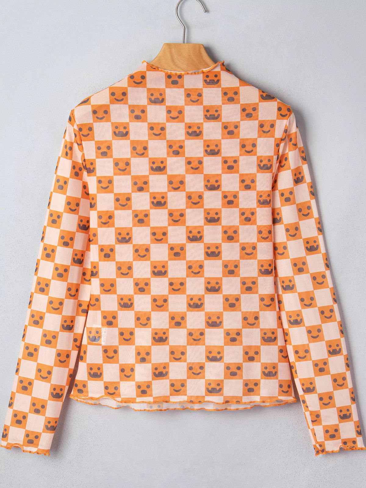 Clara blus i mesh