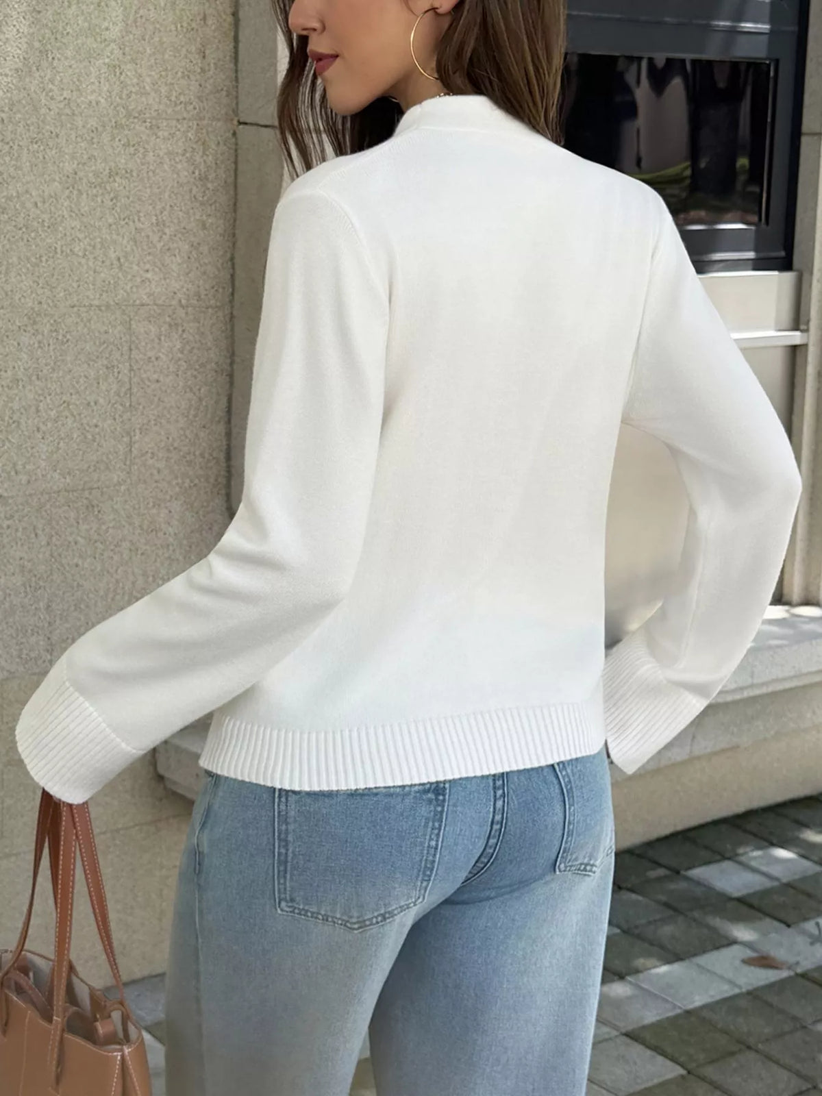 Kielo v-ringad cardigan