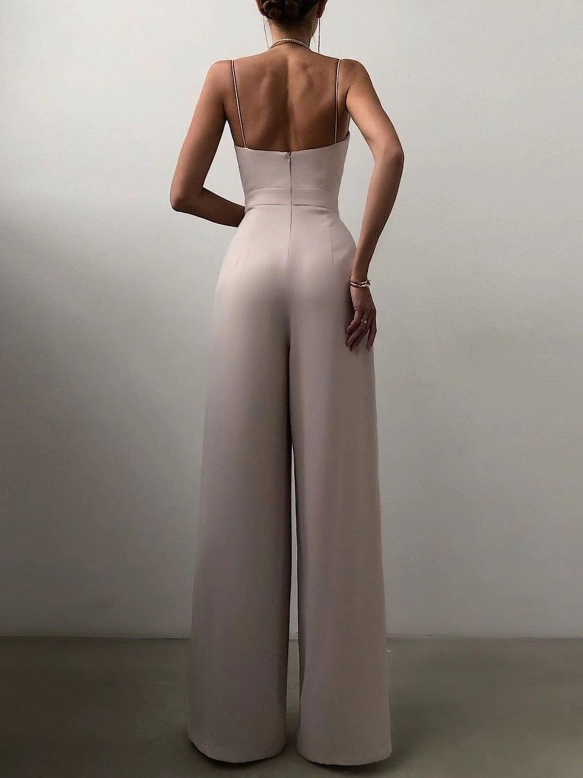 Libby jumpsuit med smala axelband