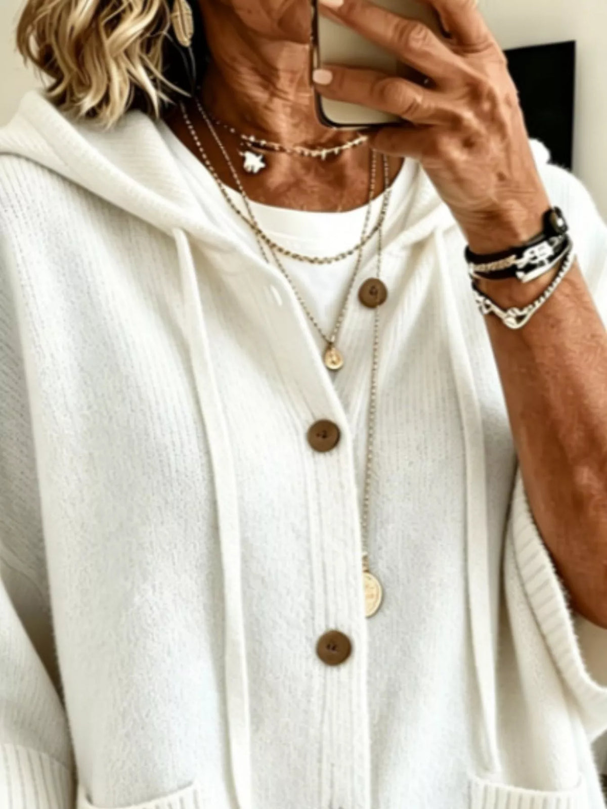 Sibylla avslappnad cardigan