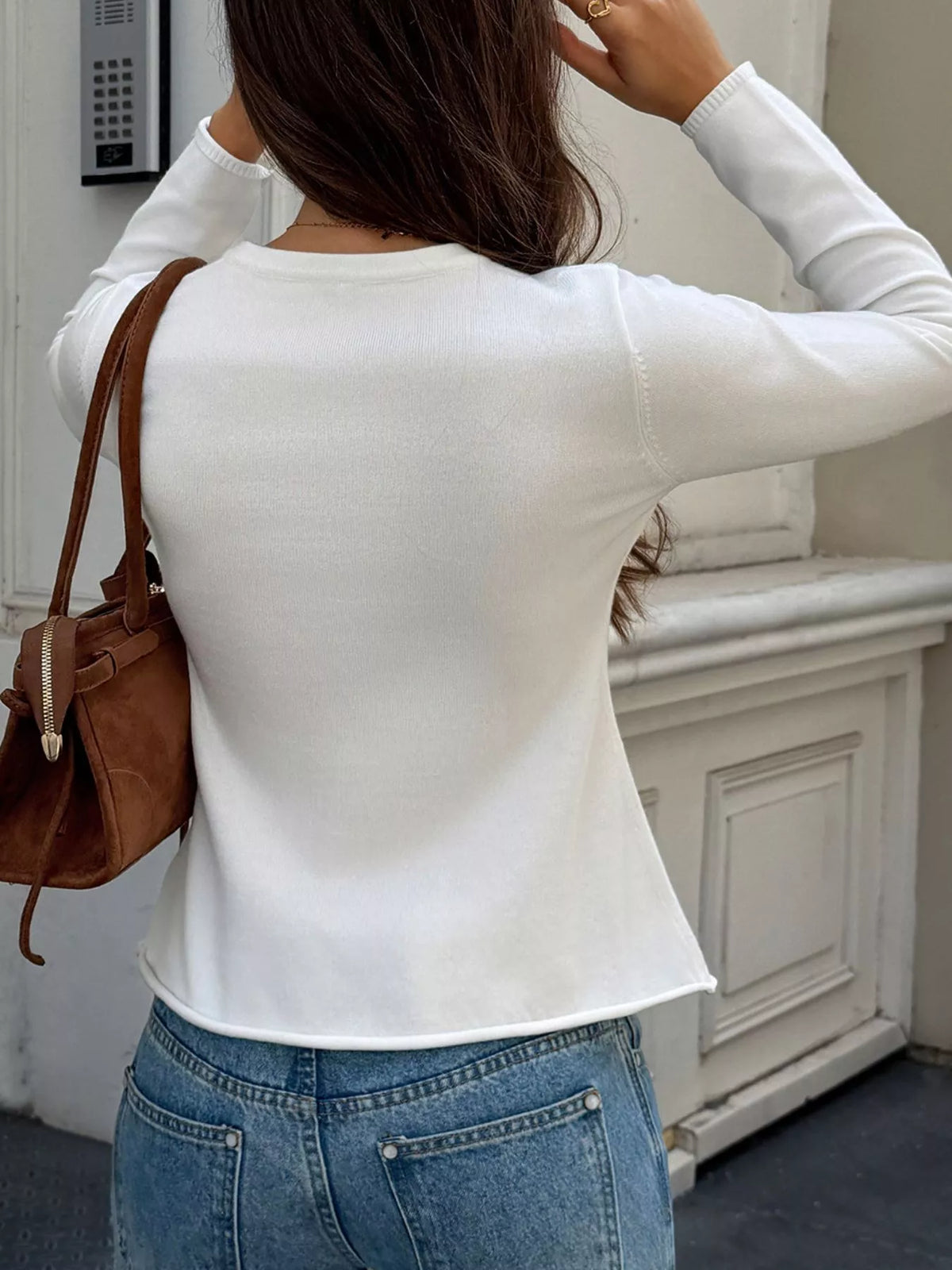 Ethel knäppt cardigan