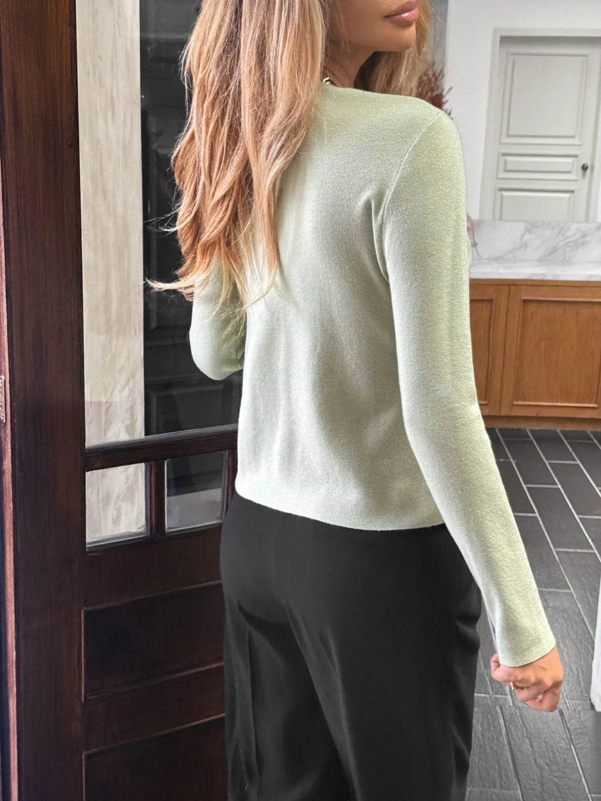 Amandine kroppsnära cardigan