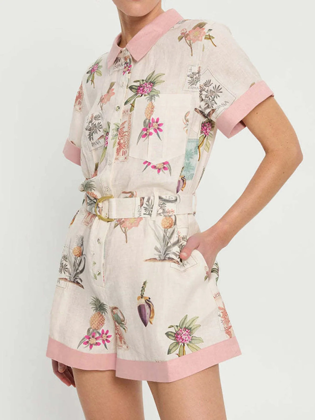 Tamsin jumpsuit med skärp