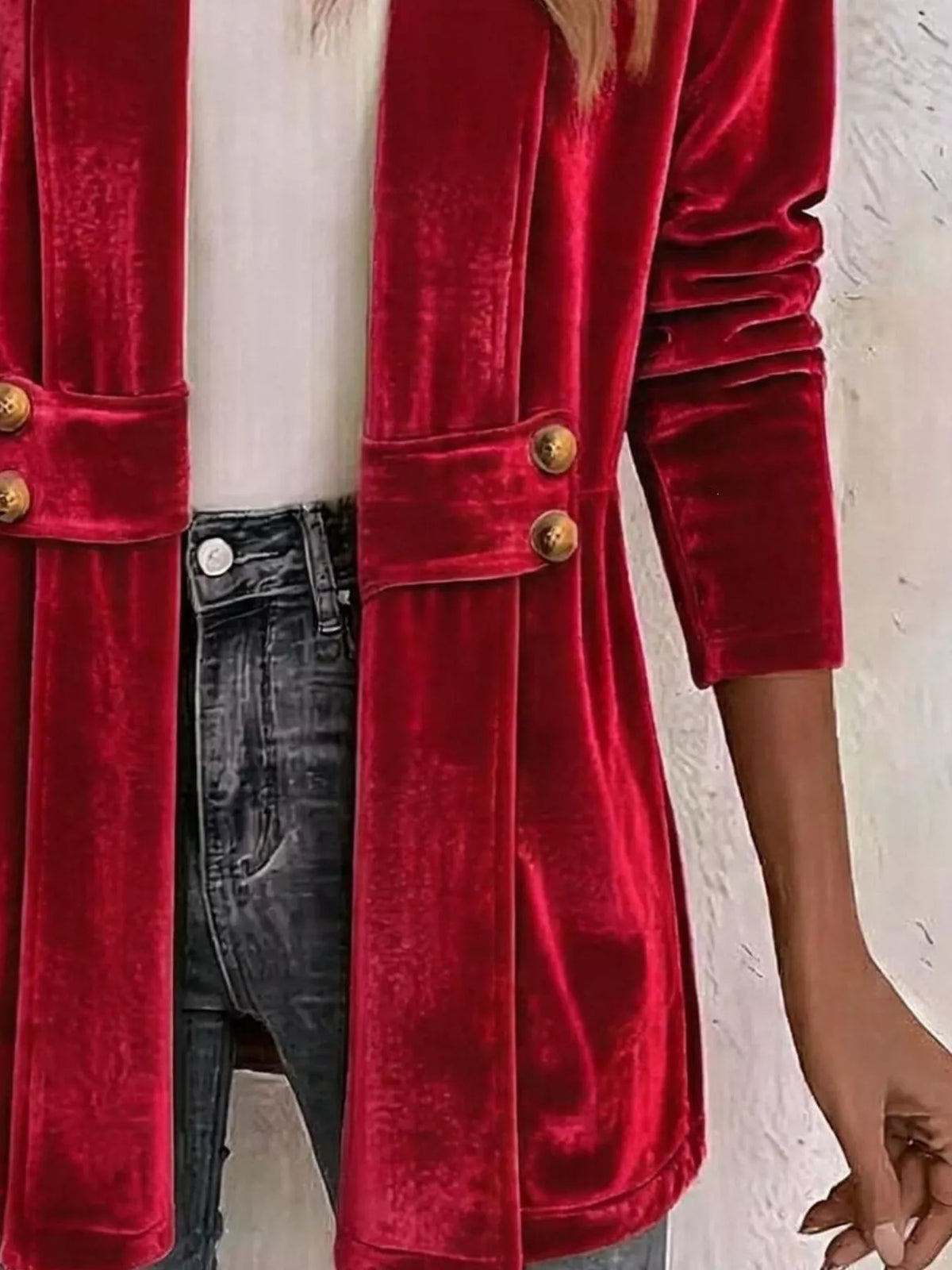 Marika cardigan i sammet