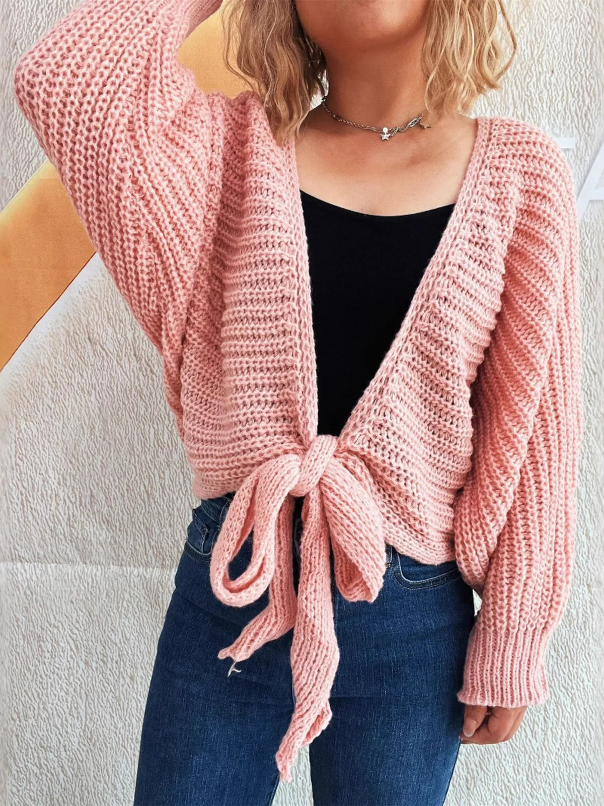 Josette croppad cardigan