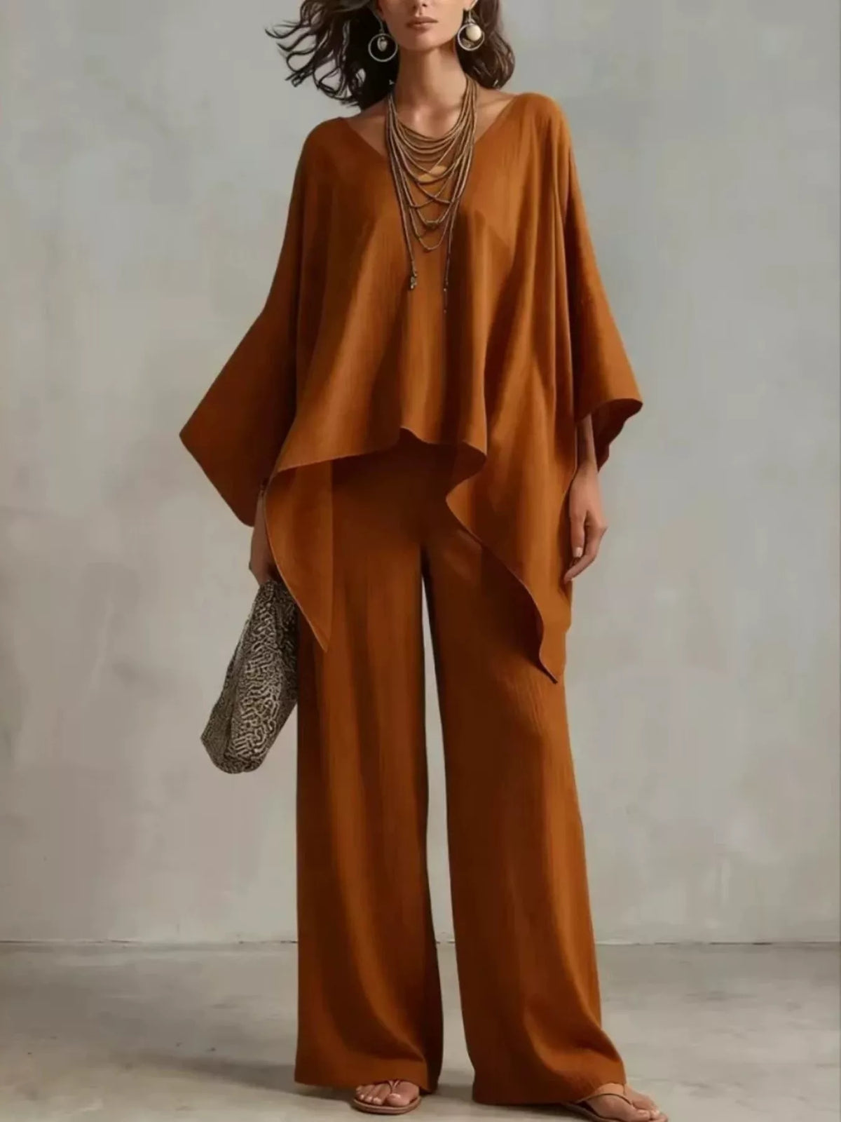 Solbjörg asymmetriskt set, brun