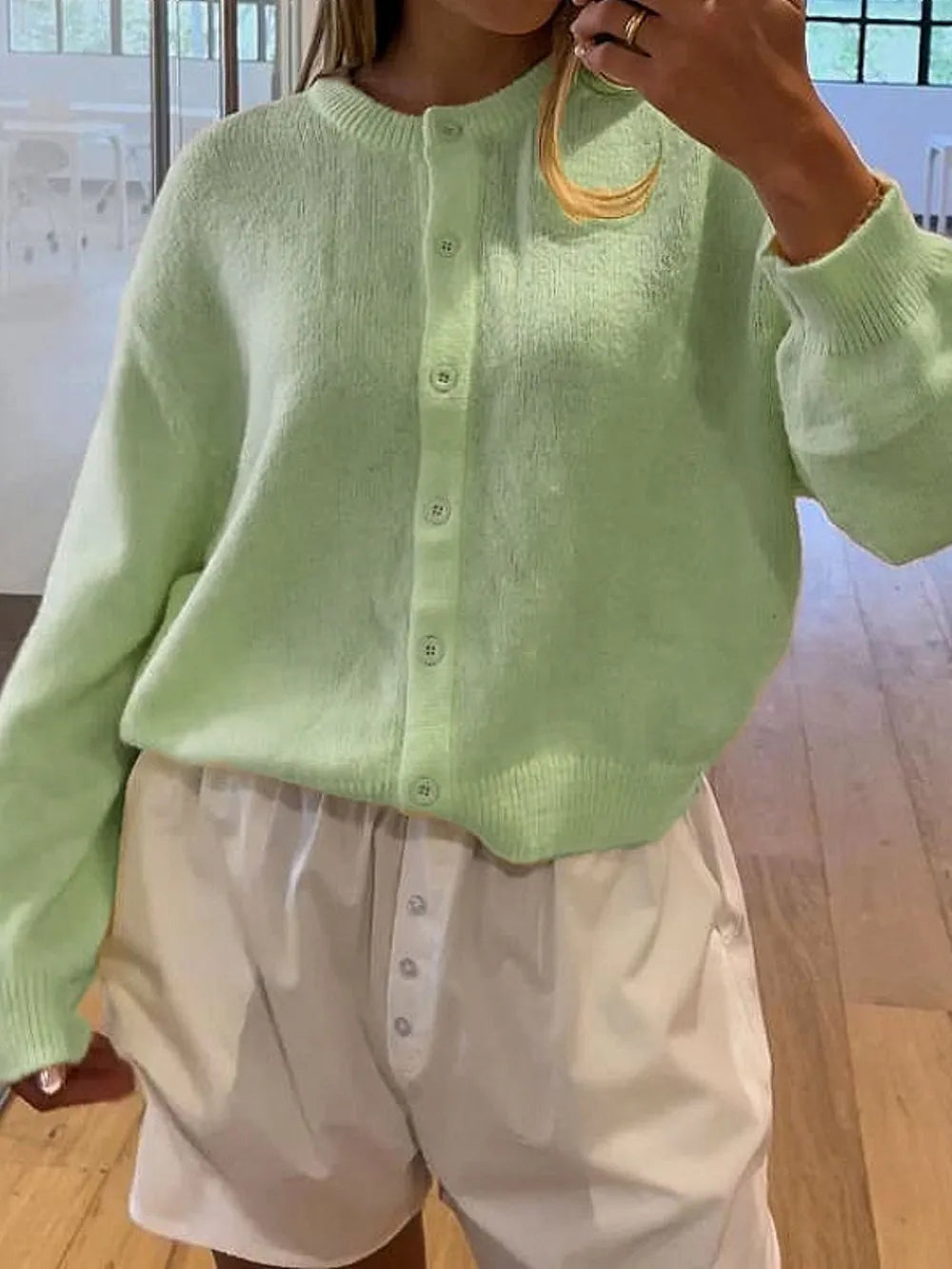 Donatella kort cardigan
