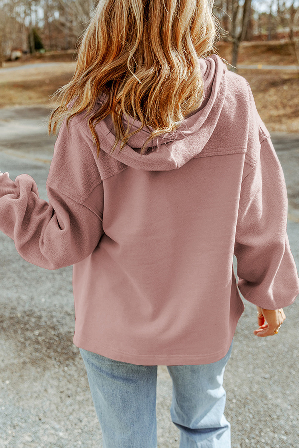 Regina hoodie med dragkedja