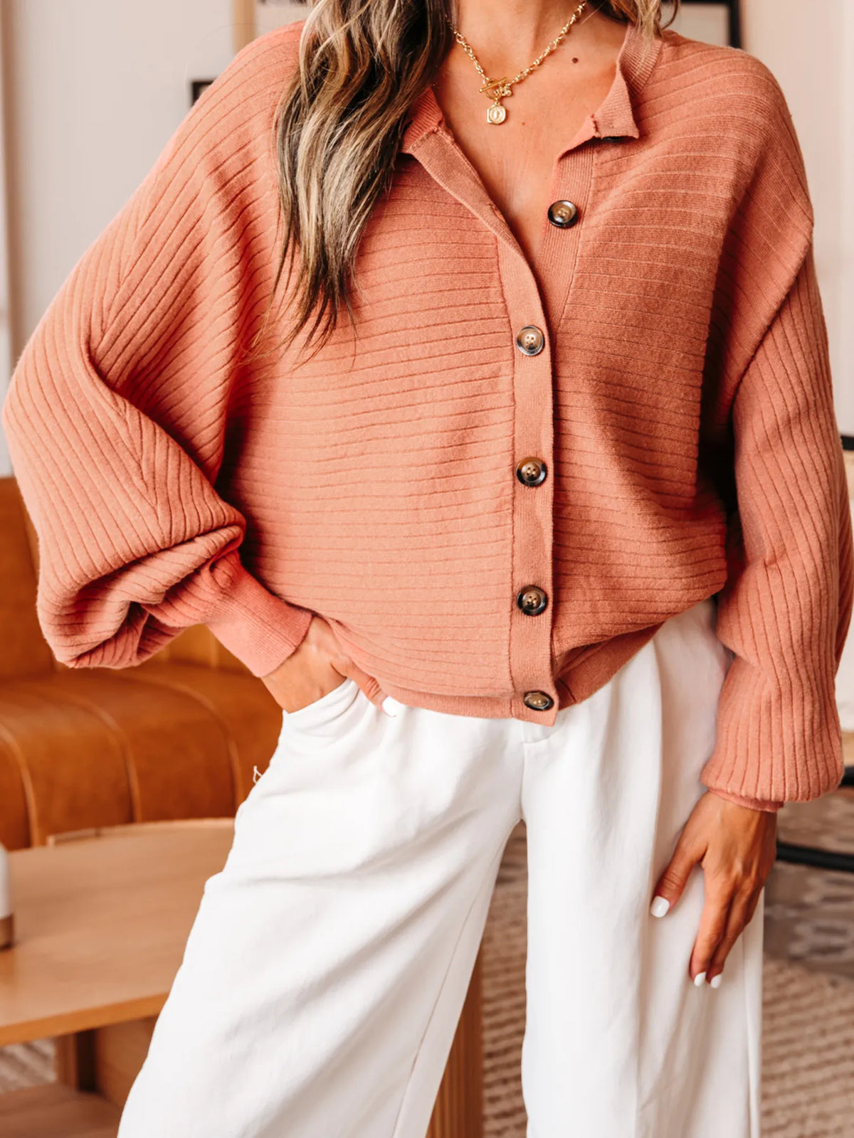 Jacinta croppad cardigan