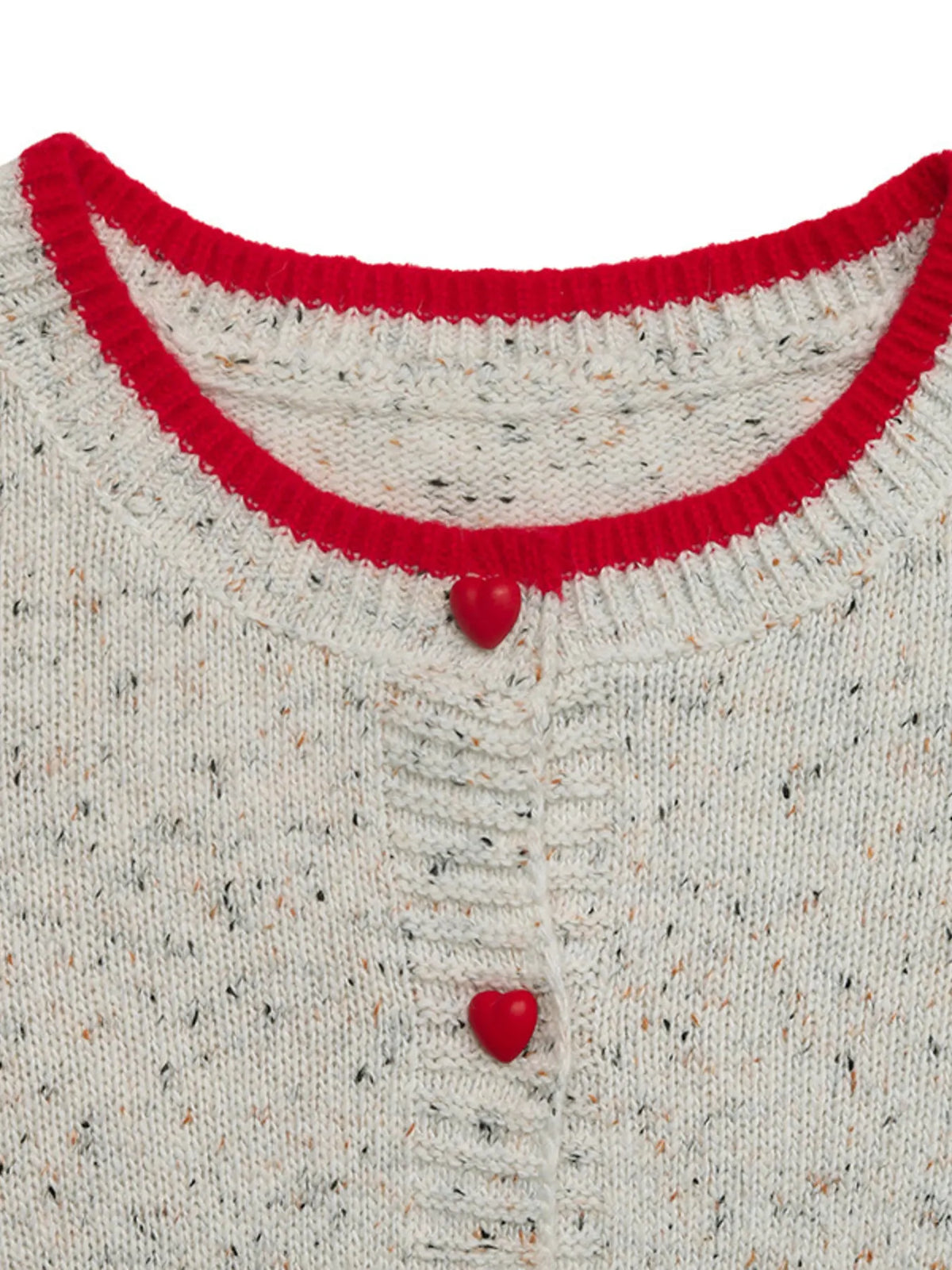 Loredana ribbstickad cardigan