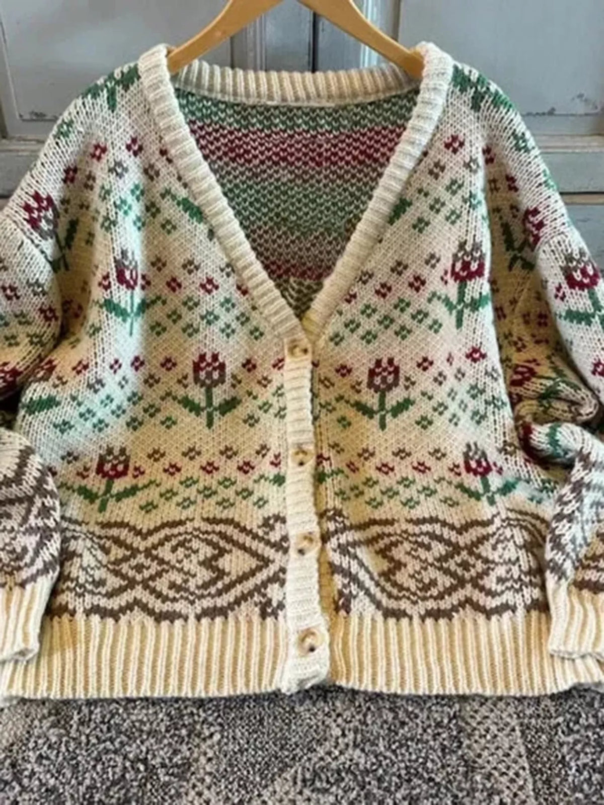 Esme blommig cardigan