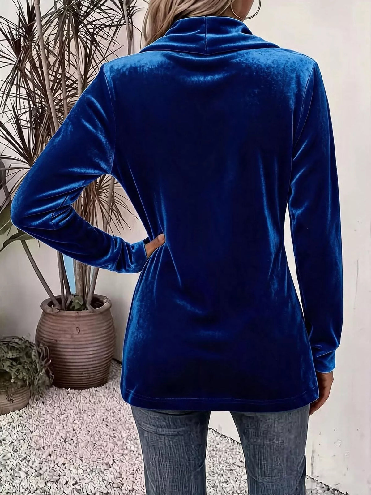 Marika cardigan i sammet
