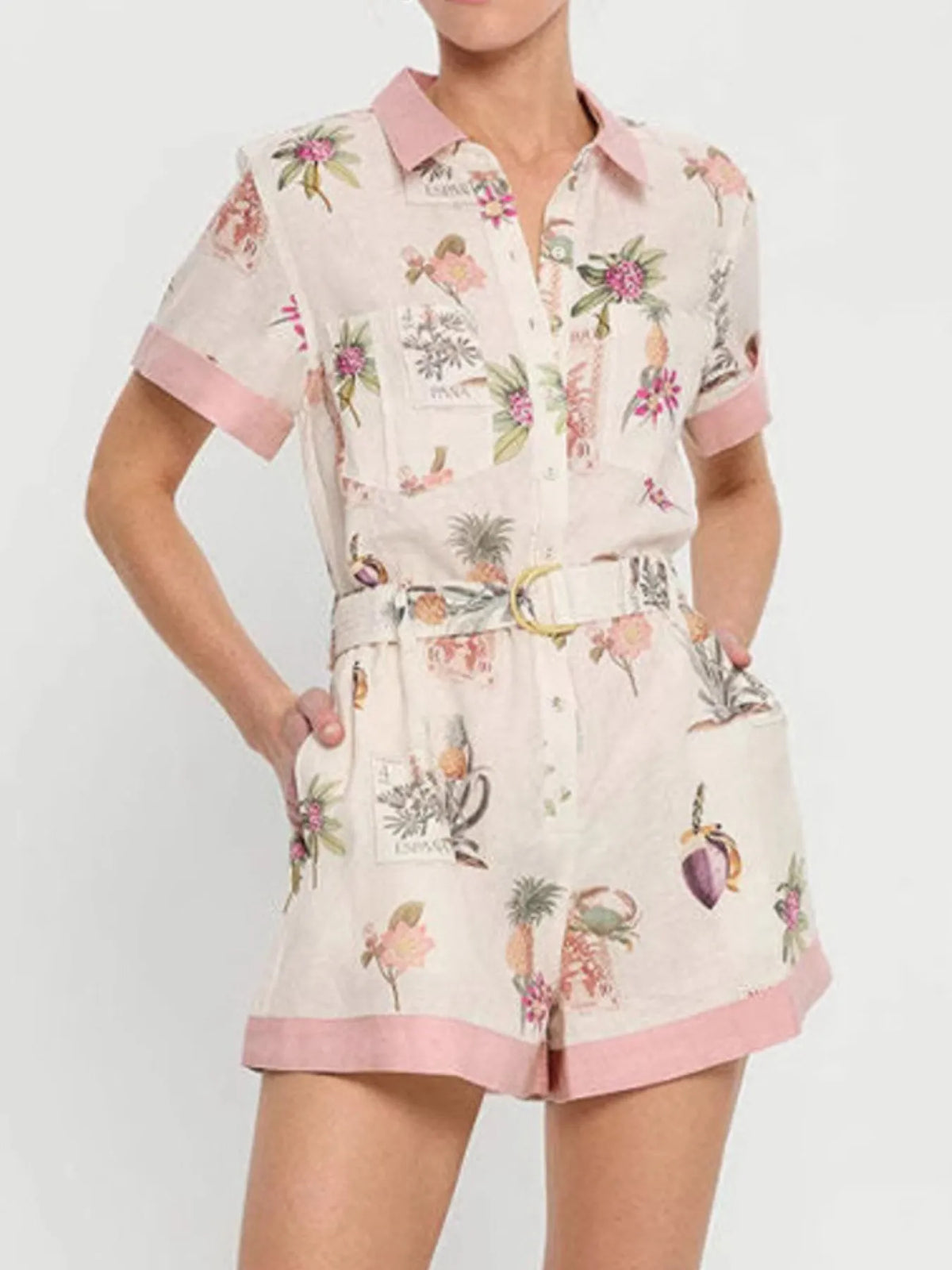 Tamsin jumpsuit med skärp
