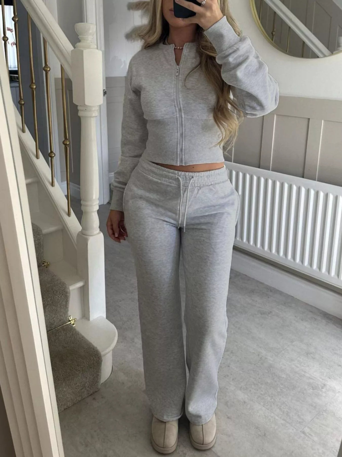 Silke högmidjat set