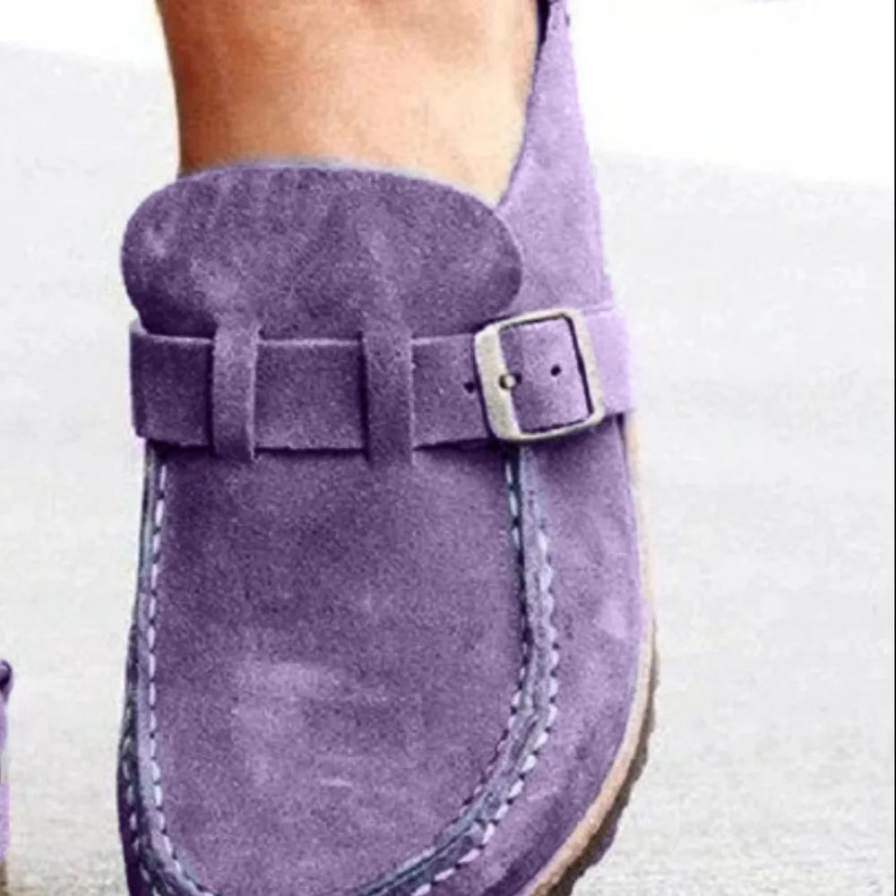 Maeve loafers i läderlook
