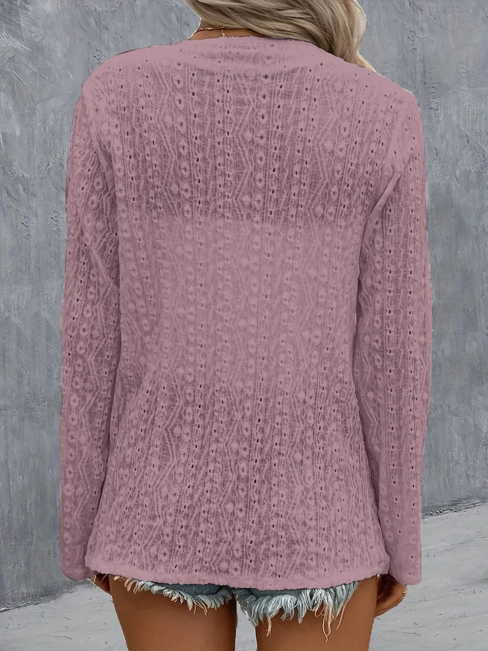 Pernilla broderad cardigan