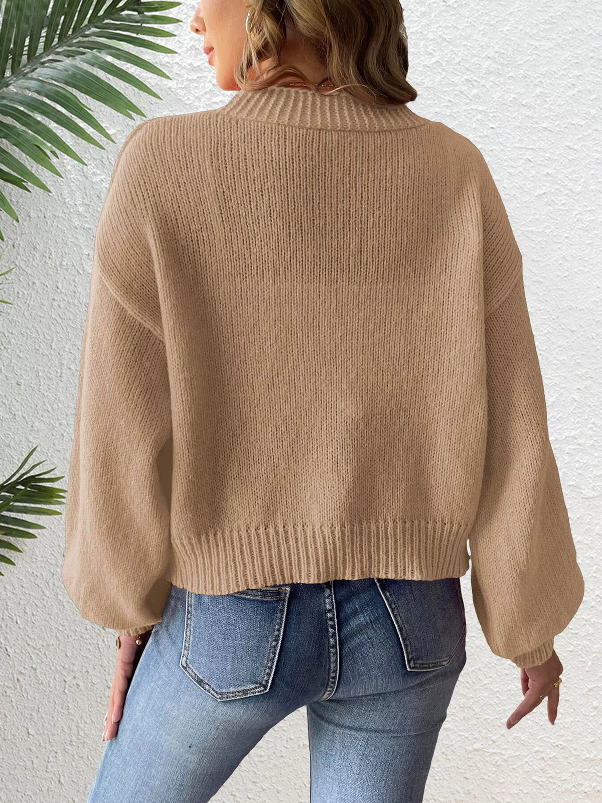 Monica cardigan med rosett