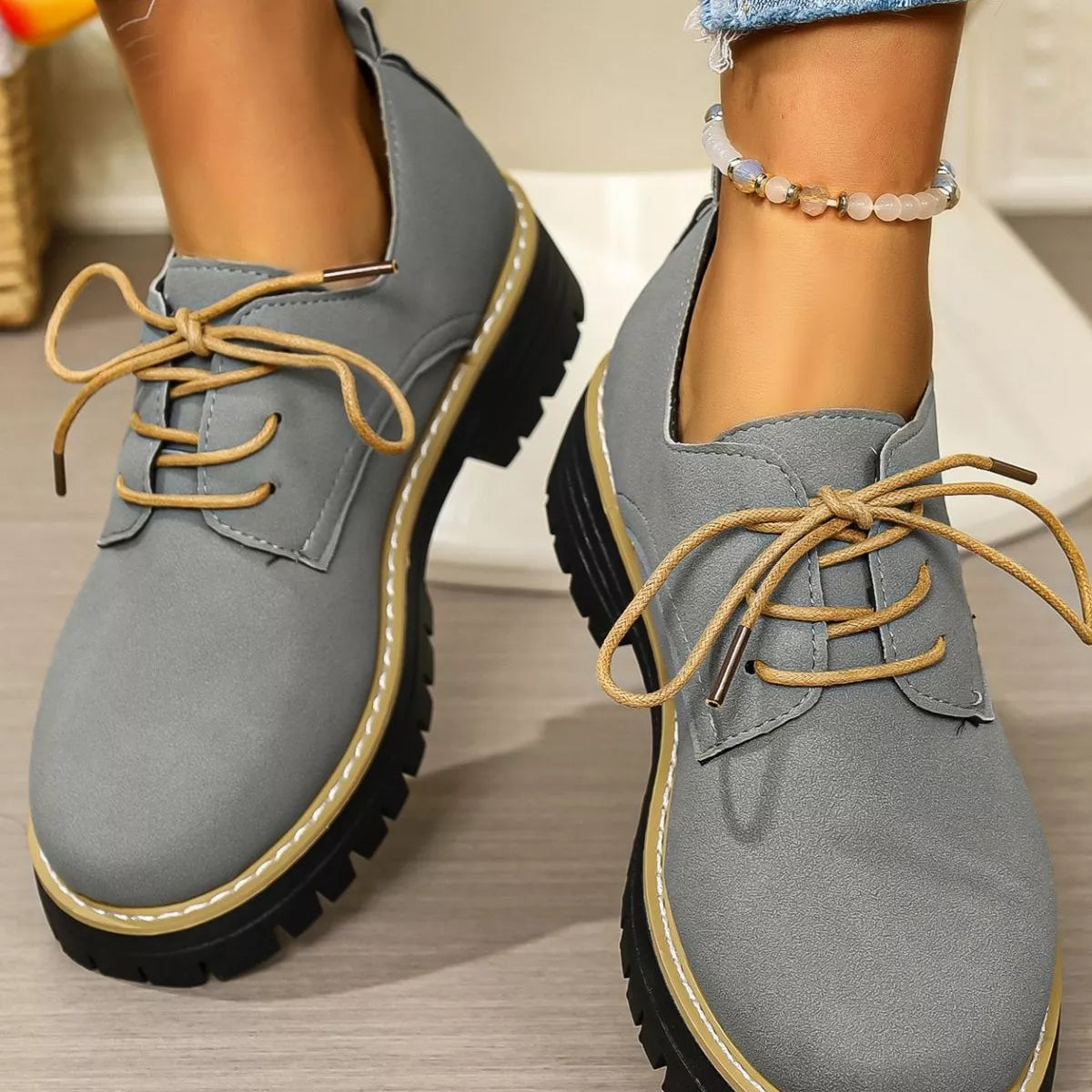 Florine loafers i mocka