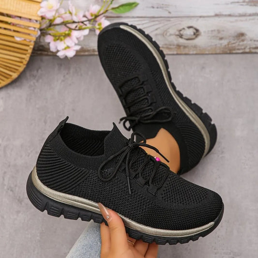 Fleurine sneakers i mesh