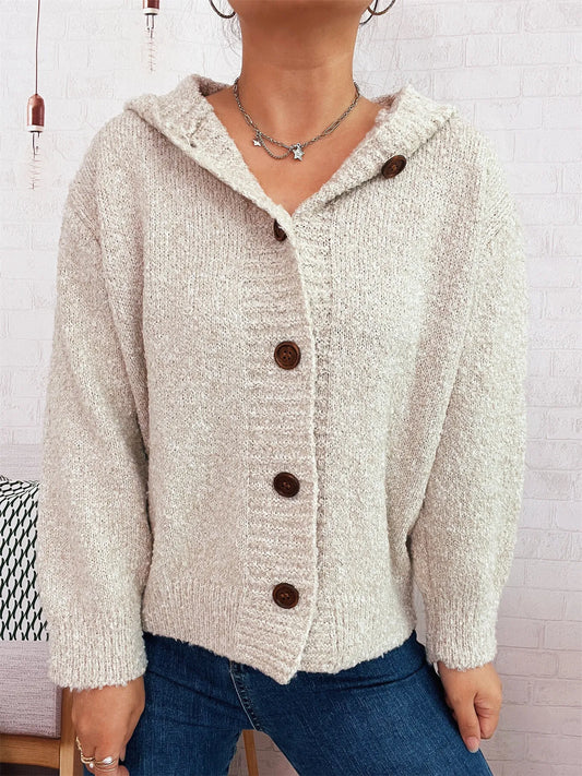 Benna cardigan med huva