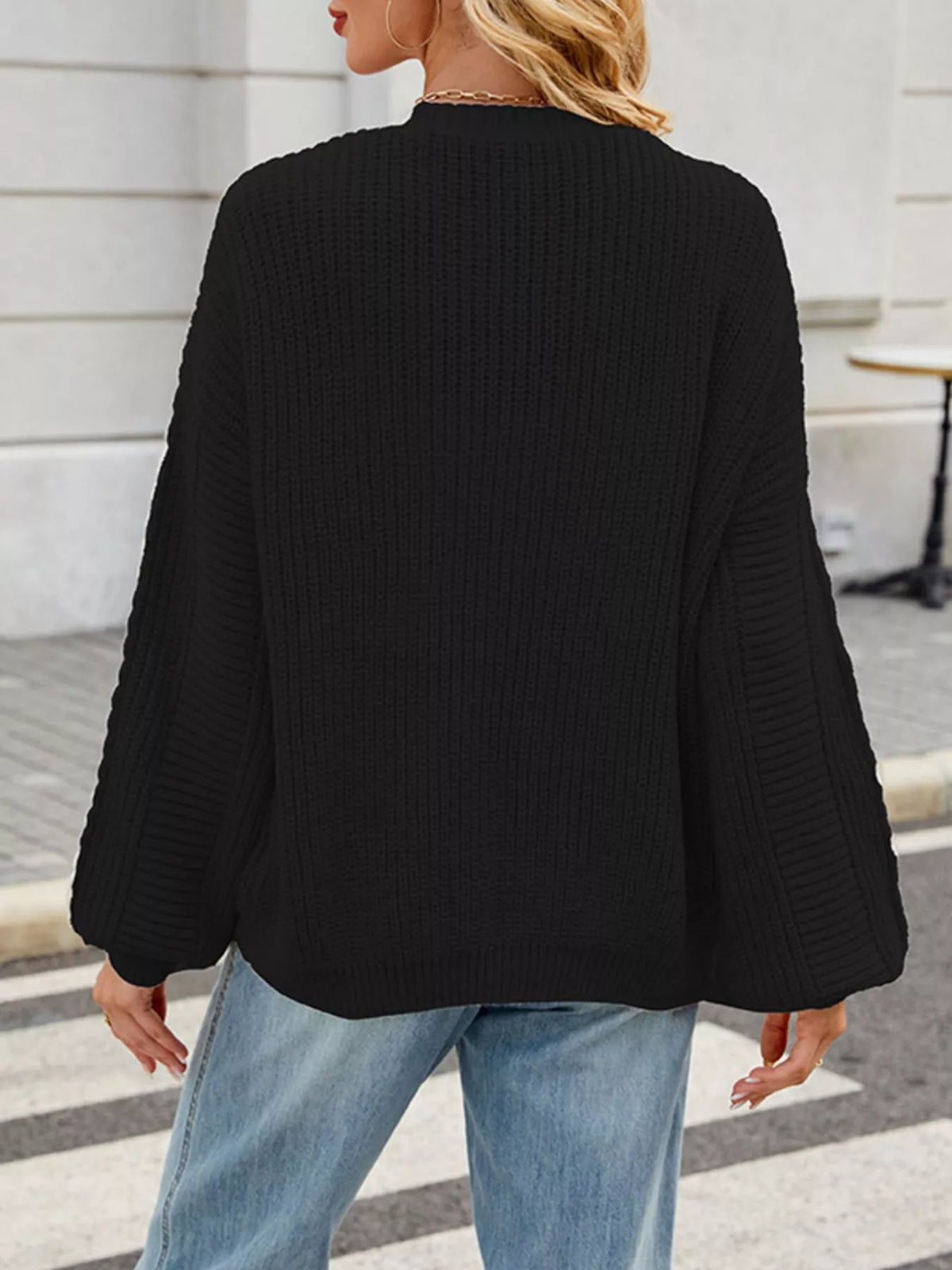 Irmelin kabelstickad cardigan