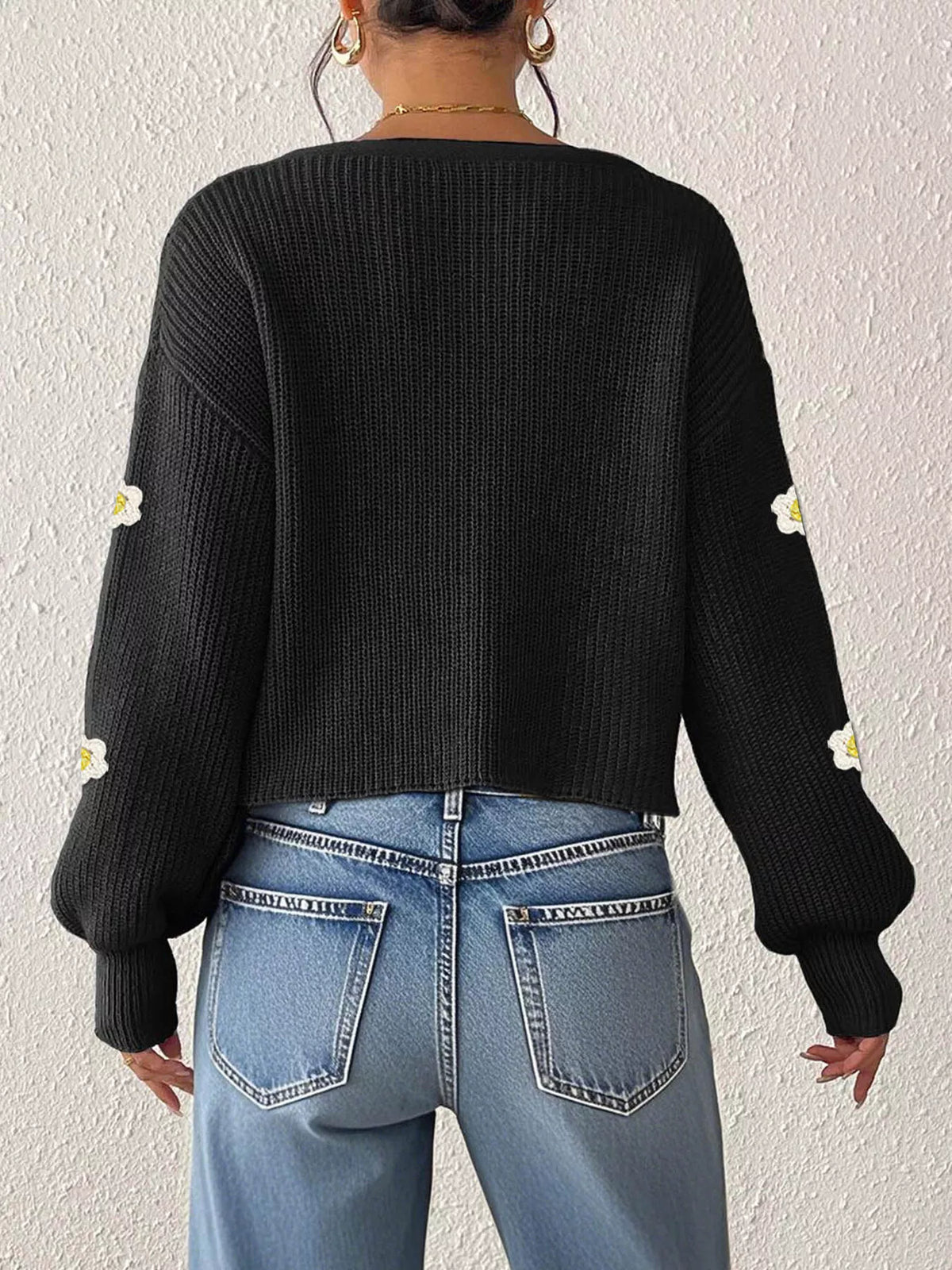 Palma v-ringad cardigan