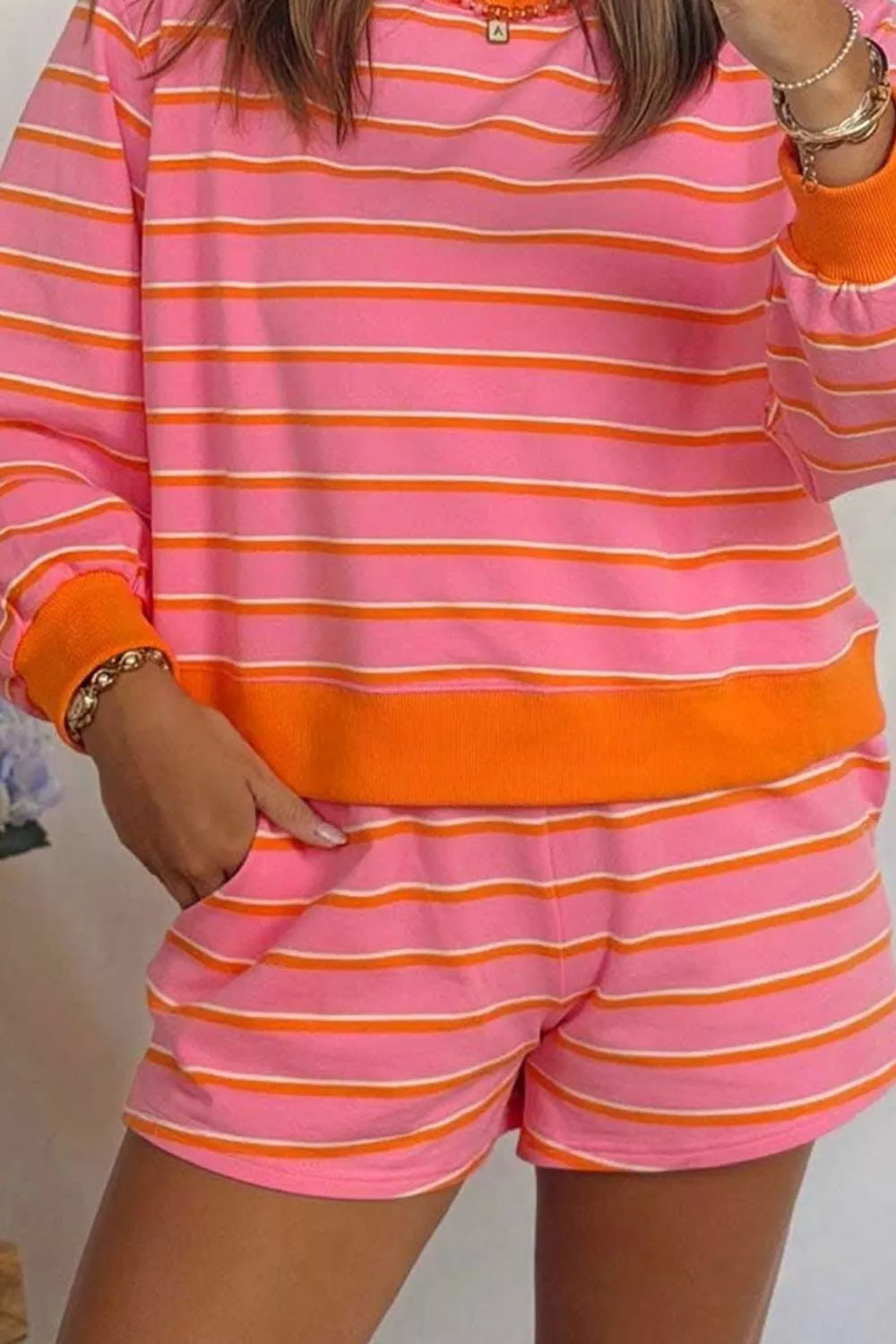 Gwen set med tröja och shorts