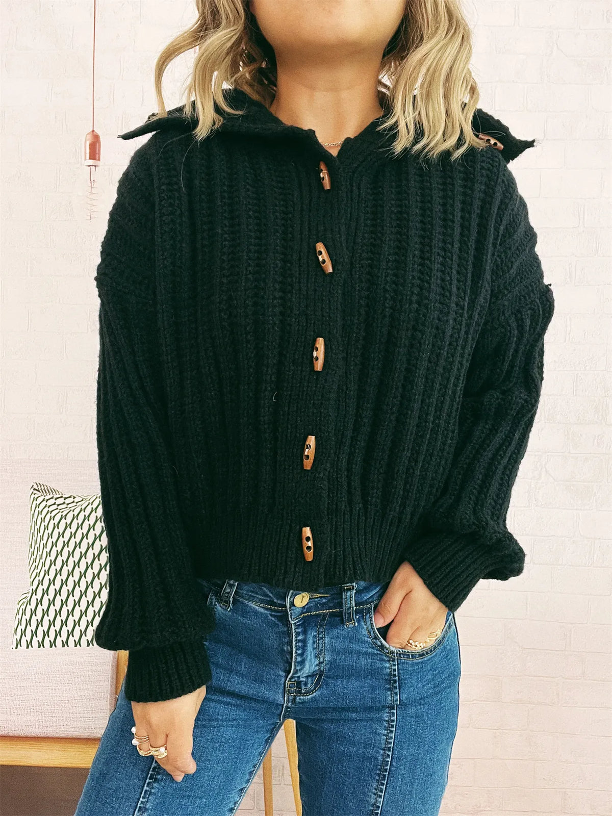 Zelda croppad cardigan