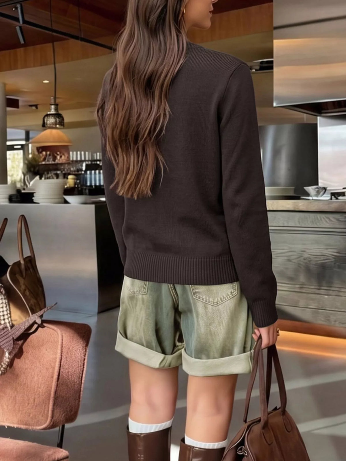 Vilja kort cardigan